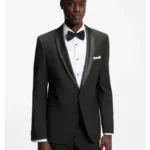 Extra-slim-fit tuxedo jacket in a wool blend