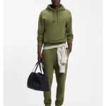 Cotton tracksuit set in a relaxed fit with logo