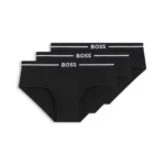 Three-pack of stretch-cotton trunks