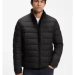 Classic padded jacket with a zip closure