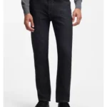 Delaware slim-fit jeans in dark-blue denim