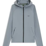 Active Zip-up hoodie with reflective branding