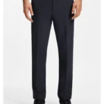 Regular-fit trousers in water-repellent stretch fabric