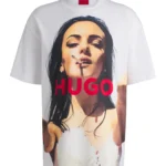 Oversized-fit T-shirt in cotton with statement artwork