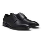 Italian-made Derby shoes in leather