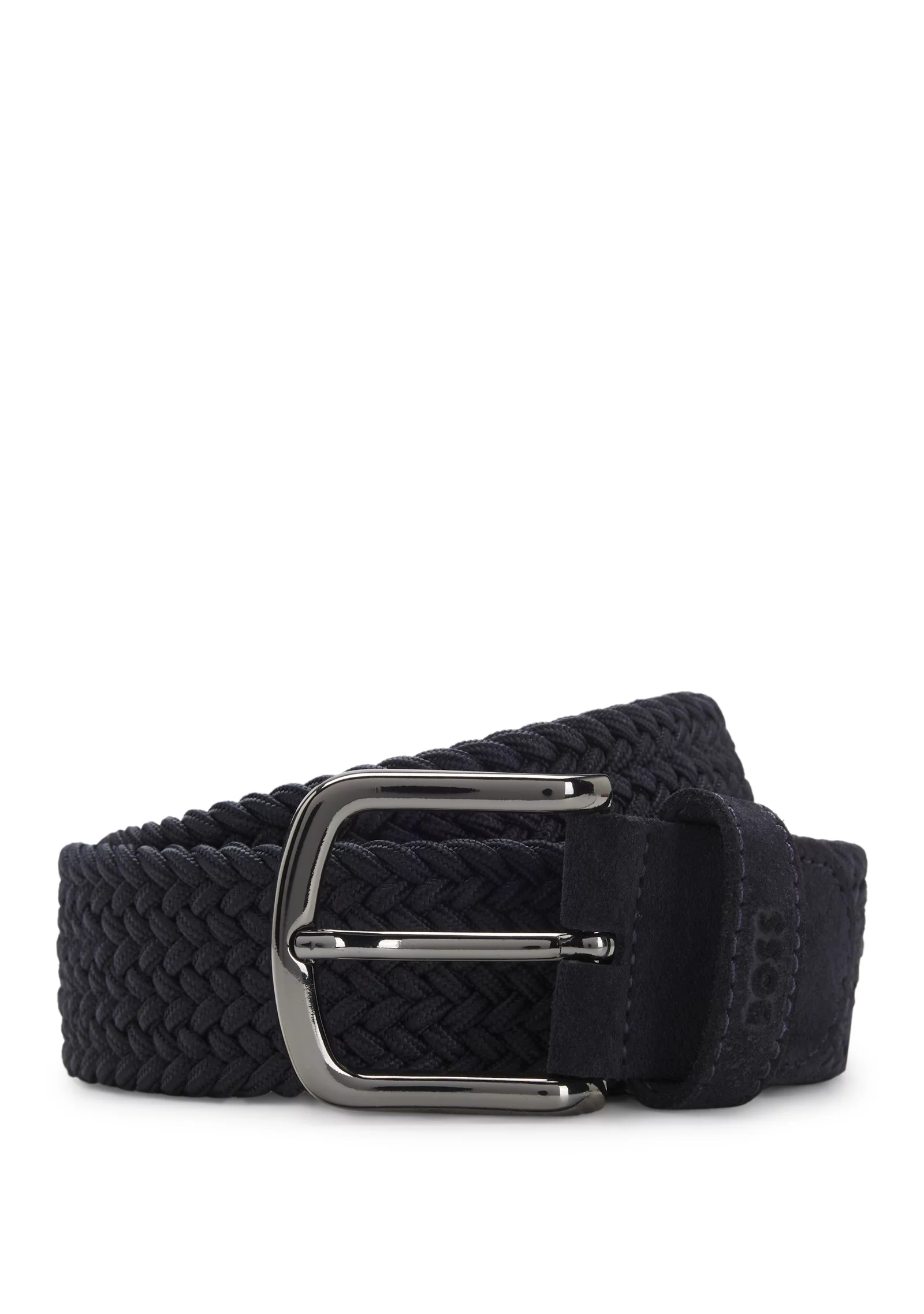 hbeu50537169_401_200 Woven belt with leather trims - Image 1
