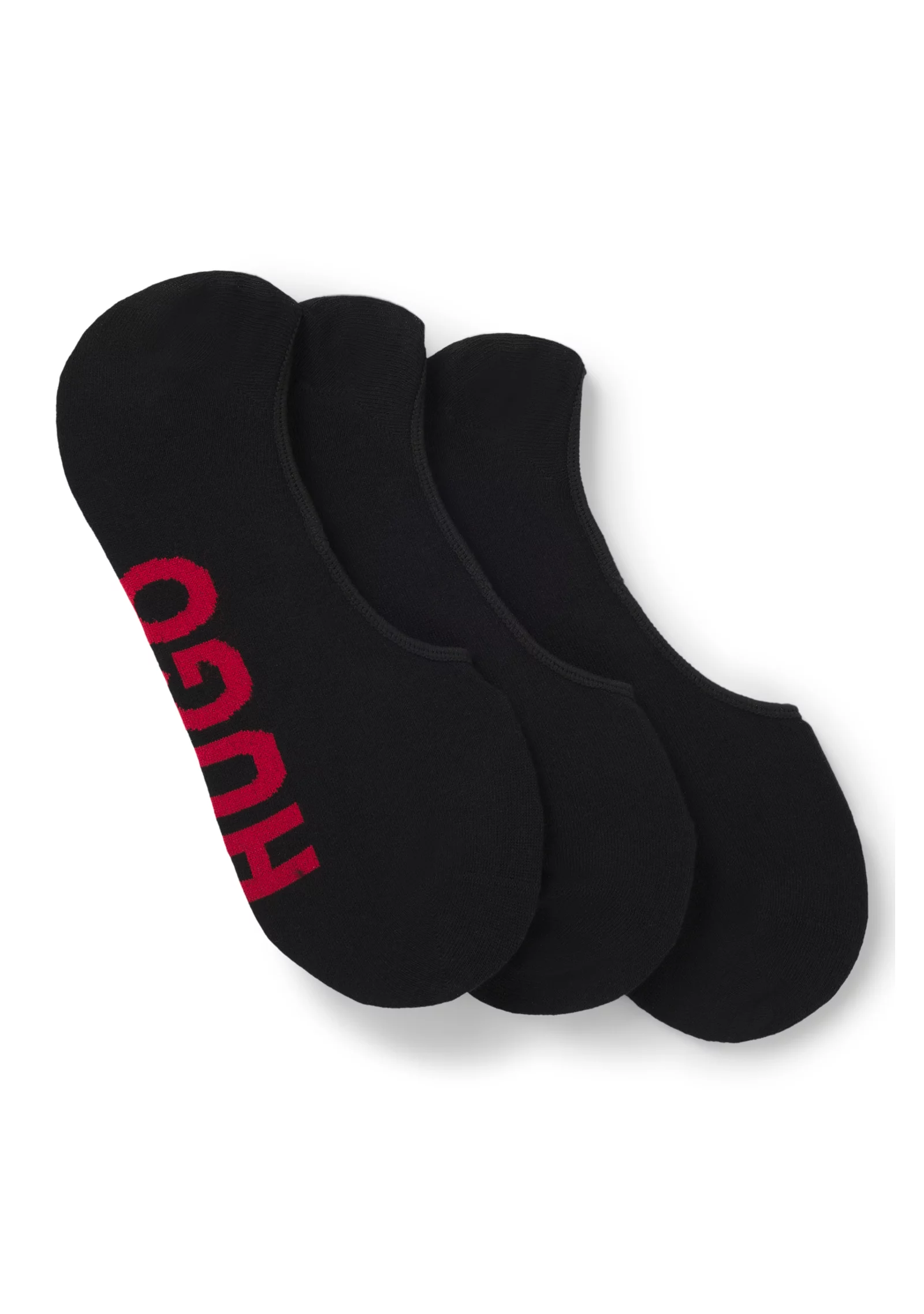 hbeu50541589_001_200 Three-pack of invisible socks with large logos - Image 1