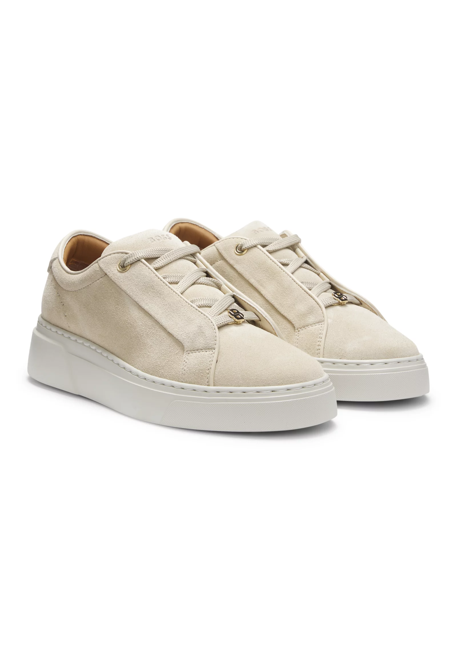 hbeu50551458_261_200 Suede trainers with hidden wedge - Image 1