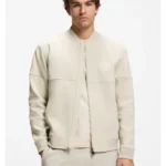 Cotton-blend sweatshirt with tennis-themed logo