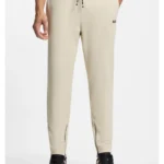 Active Stretch-gabardine tracksuit bottoms with zipped hems