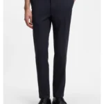 Modern-fit trousers in stretch-cotton twill