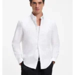 Regular-fit shirt in Oxford cotton