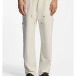 Loose-fit jeans in ecru denim
