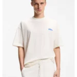Logo-flag T-shirt in cotton jersey