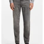 Maine regular-fit jeans in grey comfort-stretch denim