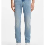 Delaware slim-fit jeans in blue soft-motion denim