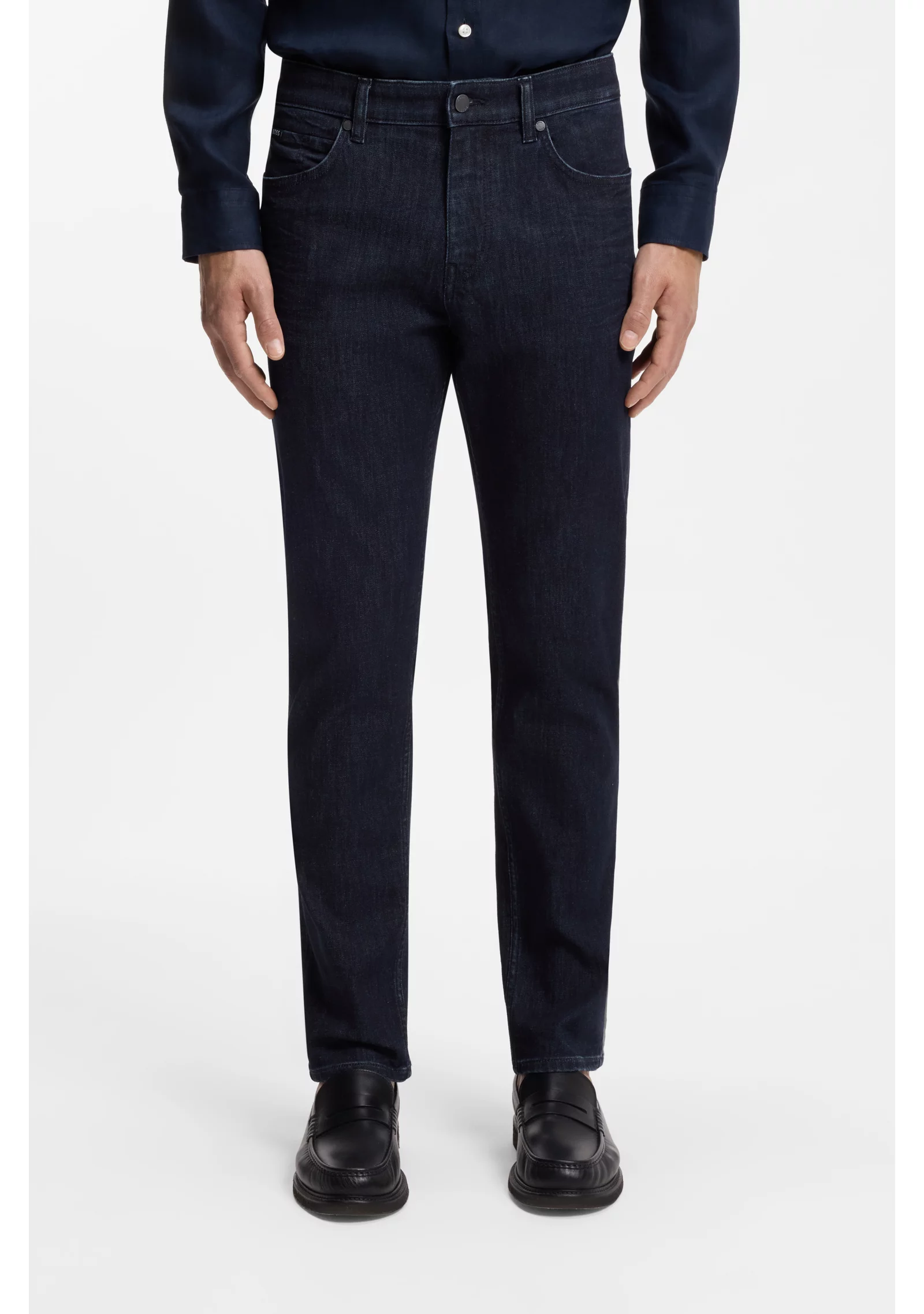hbeu50557525_401_350 Maine regular-fit jeans in indigo denim - Image 1