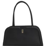 Ariell bowling bag in leather with Double B monogram