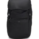 Twill backpack with stacked logo