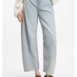 Relaxed-fit jeans with balloon leg