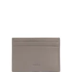 BOSS x ASTON MARTIN leather card holder with wing detail