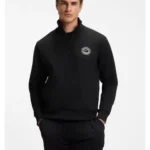Cotton-blend sweatshirt with tennis artwork
