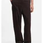 BOSS BY BECKHAM trousers in stretch-cotton corduroy