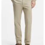 Straight-fit trousers in stretch twill