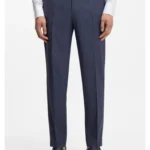 Tapered-fit trousers in washable AirWool