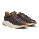 TTNM EVO trainers with woven uppers and suede trims