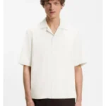 BOSS BY BECKHAM relaxed-fit shirt in fluid fabric