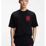 HUGO x RB relaxed-fit T-shirt with bull motif