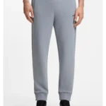 Cotton-blend tracksuit bottoms with embroidered logo