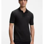 BOSS x ASTON MARTIN polo shirt in mercerised cotton