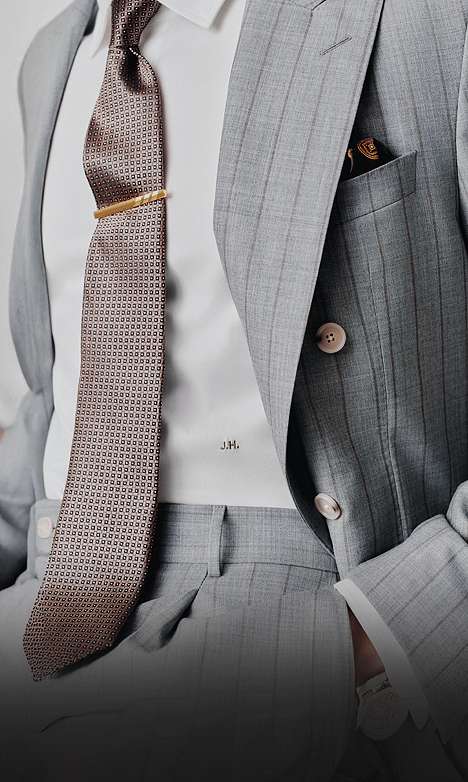 Made to measure suits by Hugo Boss
