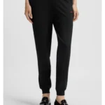 Logo-print tracksuit bottoms in stretch modal and cotton