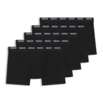 Five-pack of stretch-cotton trunks with logo waistbands