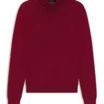 Rollneck sweater in virgin wool