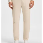 Slim-fit chinos in easy-iron four-way stretch fabric