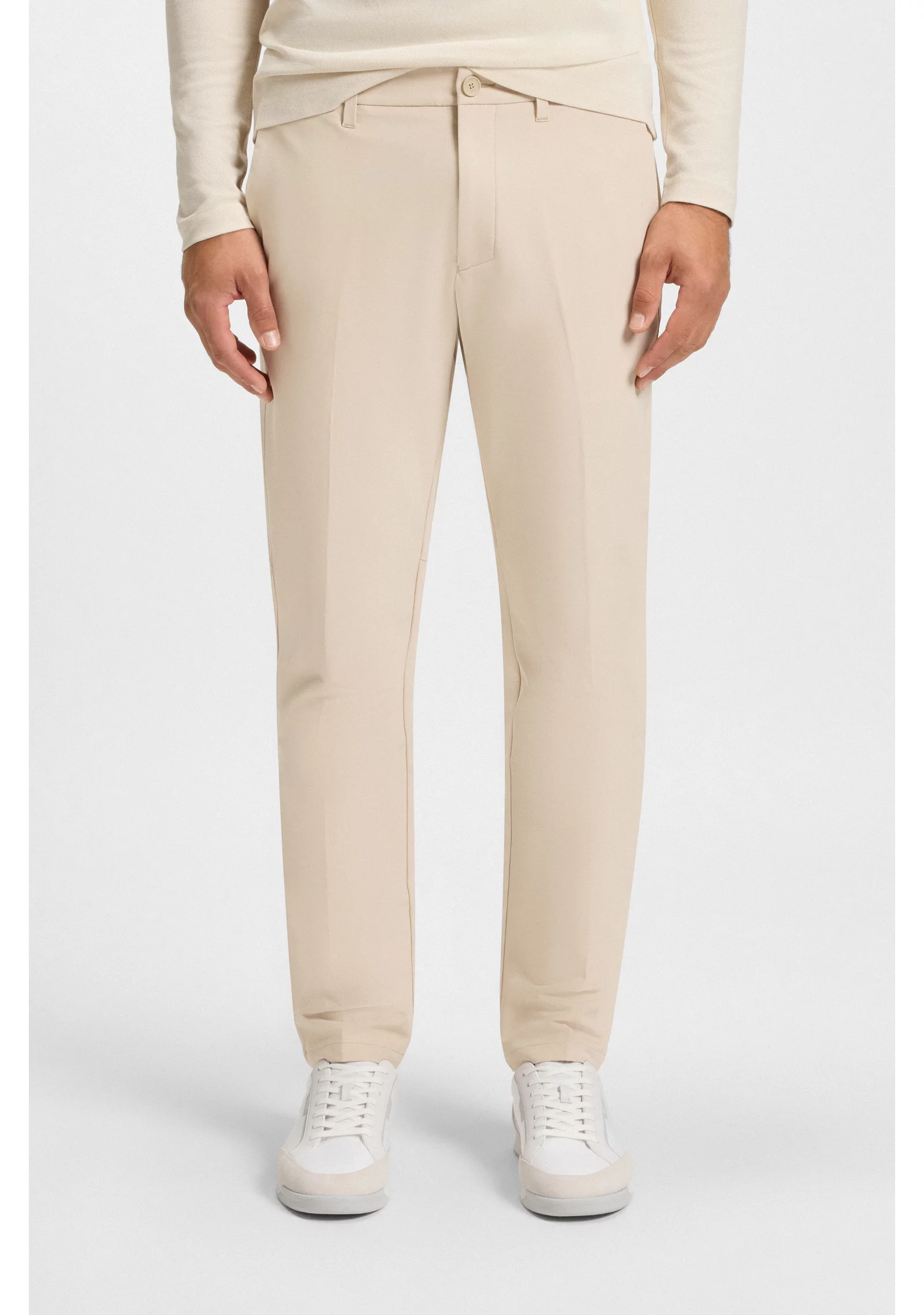 hbeu50495497_269_350 Slim-fit chinos in easy-iron four-way stretch fabric - Image 1