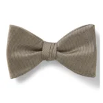 Pre-tied bow tie in a silk blend