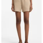Relaxed-fit shorts in cotton terry with embroidered logo