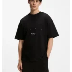 Cotton-jersey T-shirt with printed artwork
