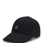 Cotton-twill cap with stacked logo