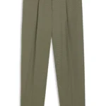 Relaxed-fit trousers in machine-washable stretch fabric