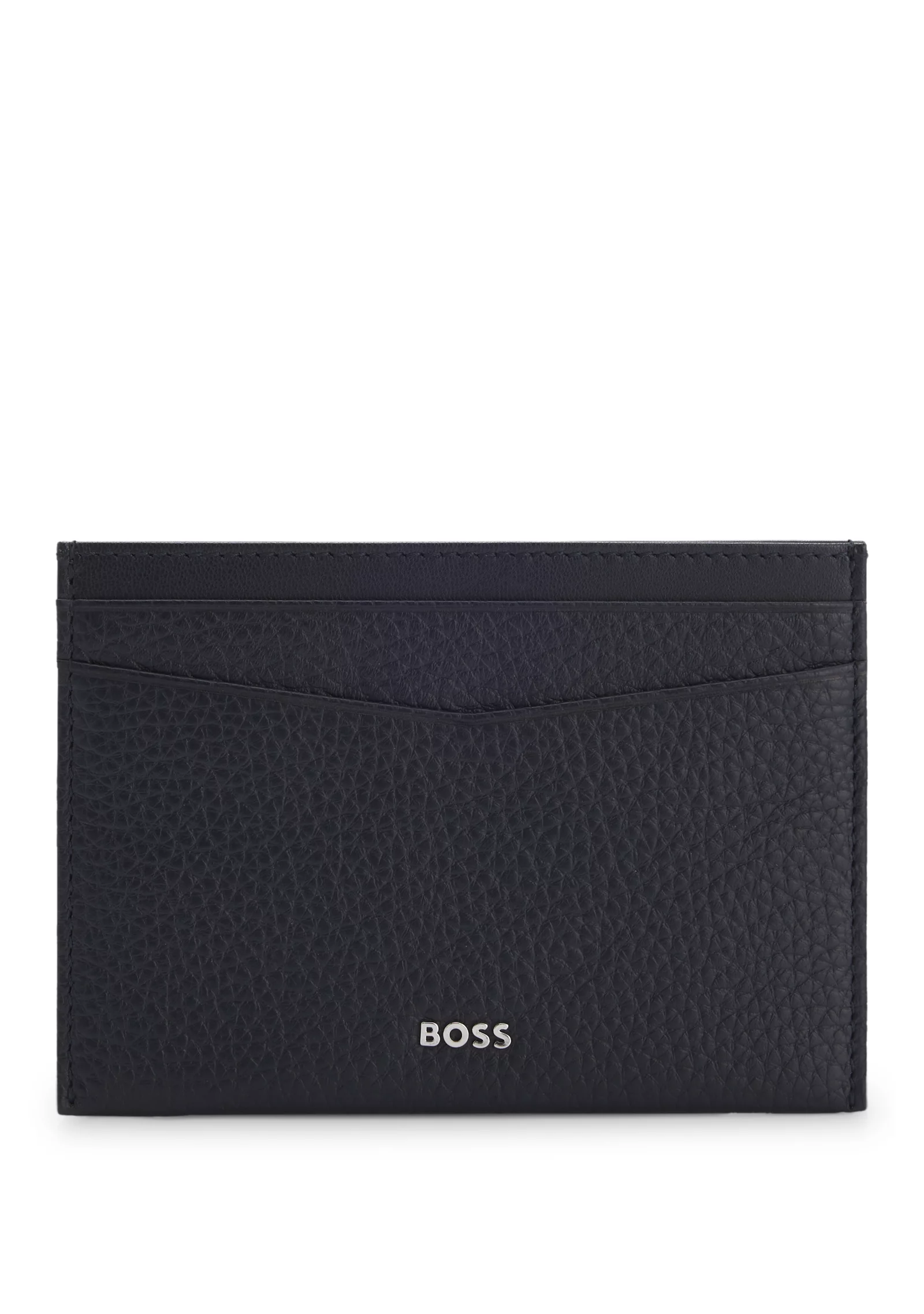 hbeu50548806_410_200 Grained-leather card holder with logo lettering - Image 1