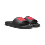 Slides with logo-detail uppers