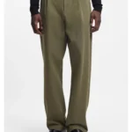 Modern-fit trousers in cotton-blend twill
