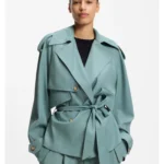 Relaxed-fit jacket in fluid twill