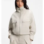 Relaxed-fit jacket in cotton-linen twill